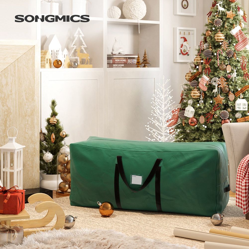 Bolsa De Almacenamiento Para Árbol De Navidad – Grande, Resistente, Con Asas, 135x40x50 Cm