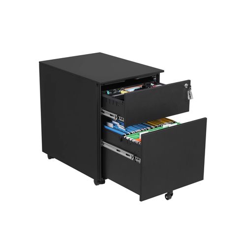 [Get 35+] Archivador Lateral Negro 2 Cajones