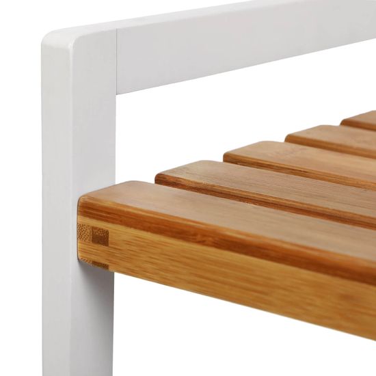 Estantería de Almacenamiento de Bambú