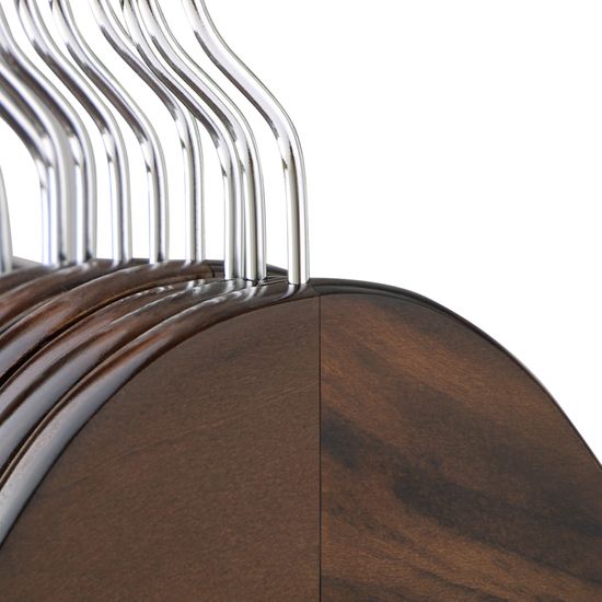 Pack De 20 Perchas De Madera