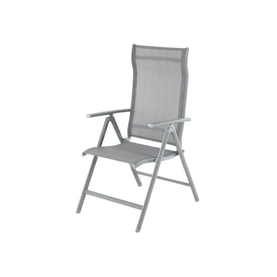 SONGMICS Silla de Jardín Plegable, Silla para Exteriores con Estructura