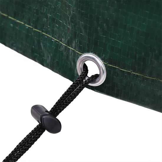 SONGMICS Funda Protectora para Muebles de jardín, 242 x 162 x 100 cm