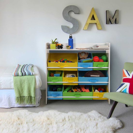 Organizador de Juguetes con 9 Compartimientos