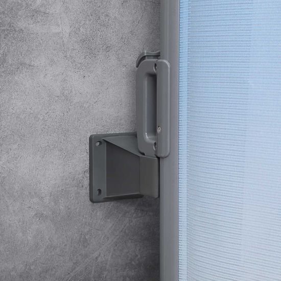 SONGMICS Soporte de Pared para Toldo, Lateral, para Fijar, la Tela