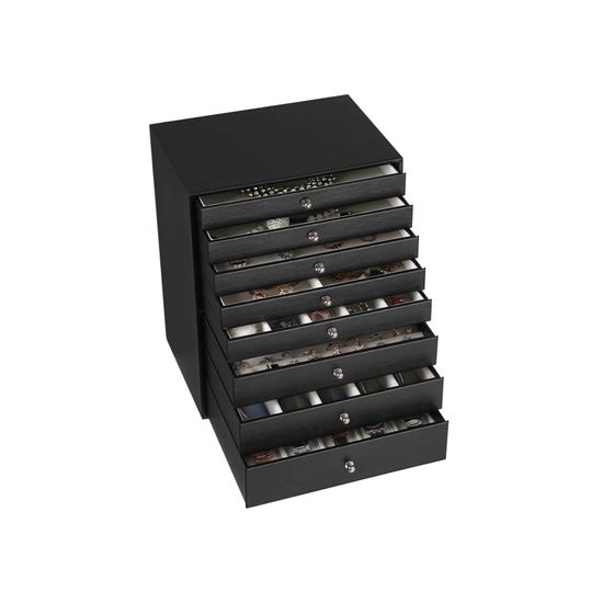 Caja de Joyas con 8 Cajones