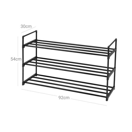Estante De Torre De Zapatos De Metal