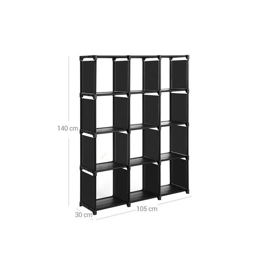Organizador Abierto De 12 Cubos