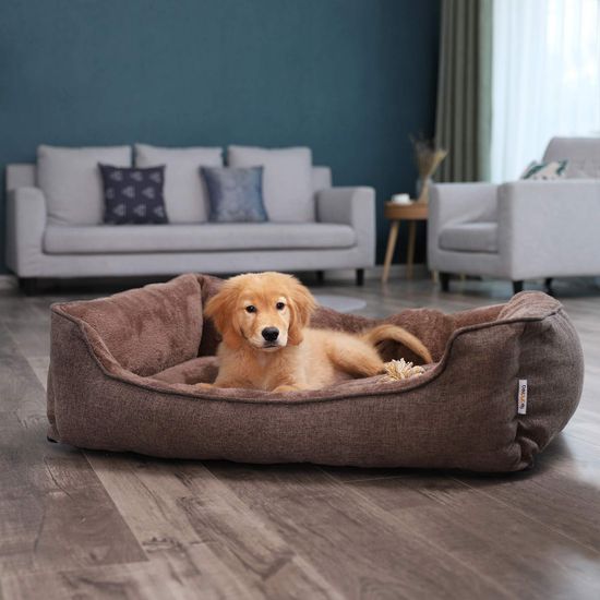 Cama para Perro Lavable en Marrón