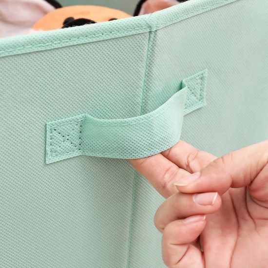 SONGMICS Cajas de Almacenaje, Juego de 3, Organizadoras de Juguetes