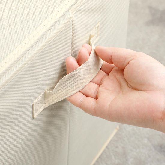 SONGMICS Caja de Almacenamiento, Cubo Plegable, Caja Organizadora de