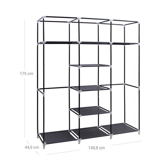 Armario de Tela Gris