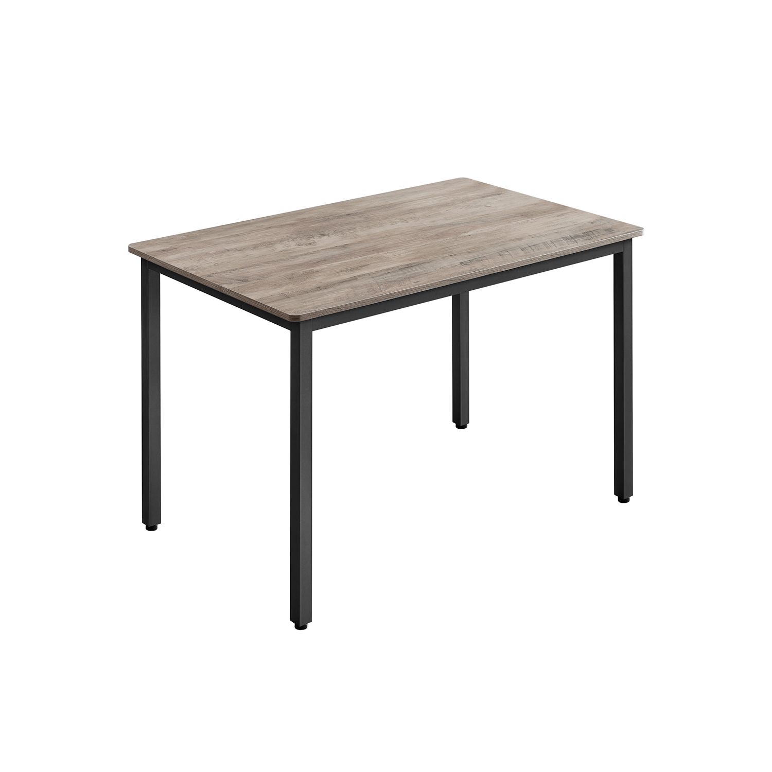 Leroy Merlin Mesa De Comedor Industrial Y Rústica, Para 4 Personas, Ideal Para Cocina, Comedor Y Salón, 70X110x75 Cm, Greige Melange Marrón/Negro - Imagen 3