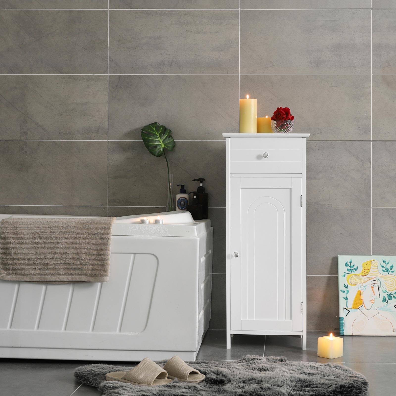 Mueble De Baño Blanco