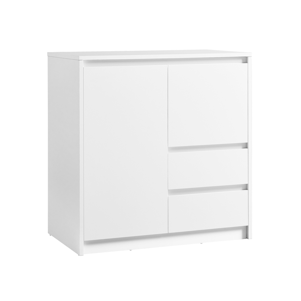 Vasagle Kailyn Colección - Aparador Con Puerta Estante Ajustable Y Cajones