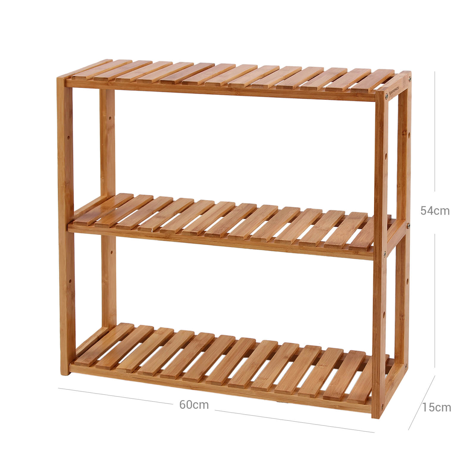 Estantería de Almacenamiento de Bambú