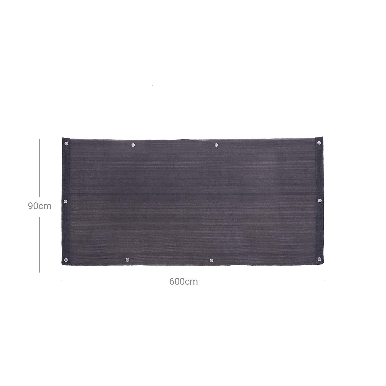 SONGMICS GBC90GY - Pantalla de Privacidad (6 x 0.9 m, escudo de