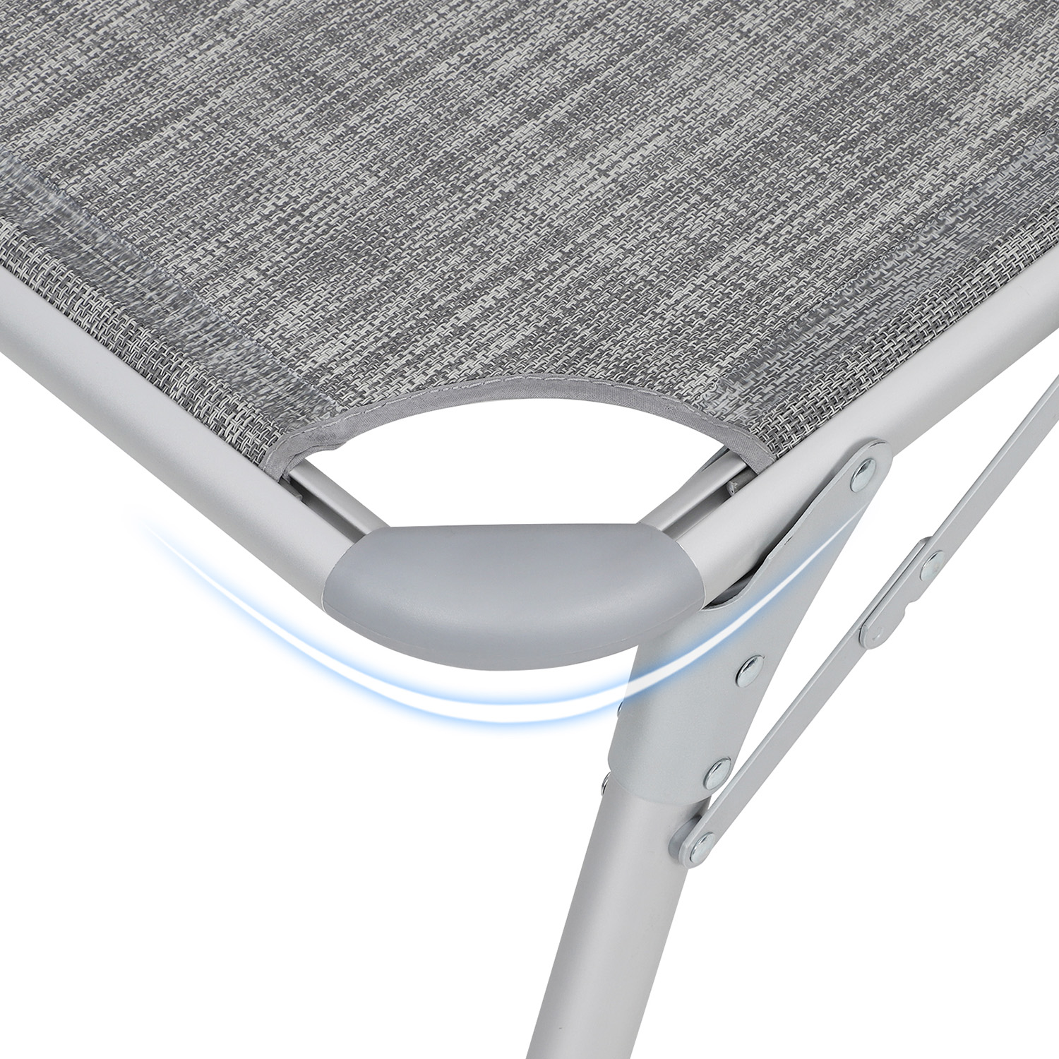 SONGMICS Tumbona, Tumbona de Relación, Modelo Grande, 65 x 200 x 48 cm