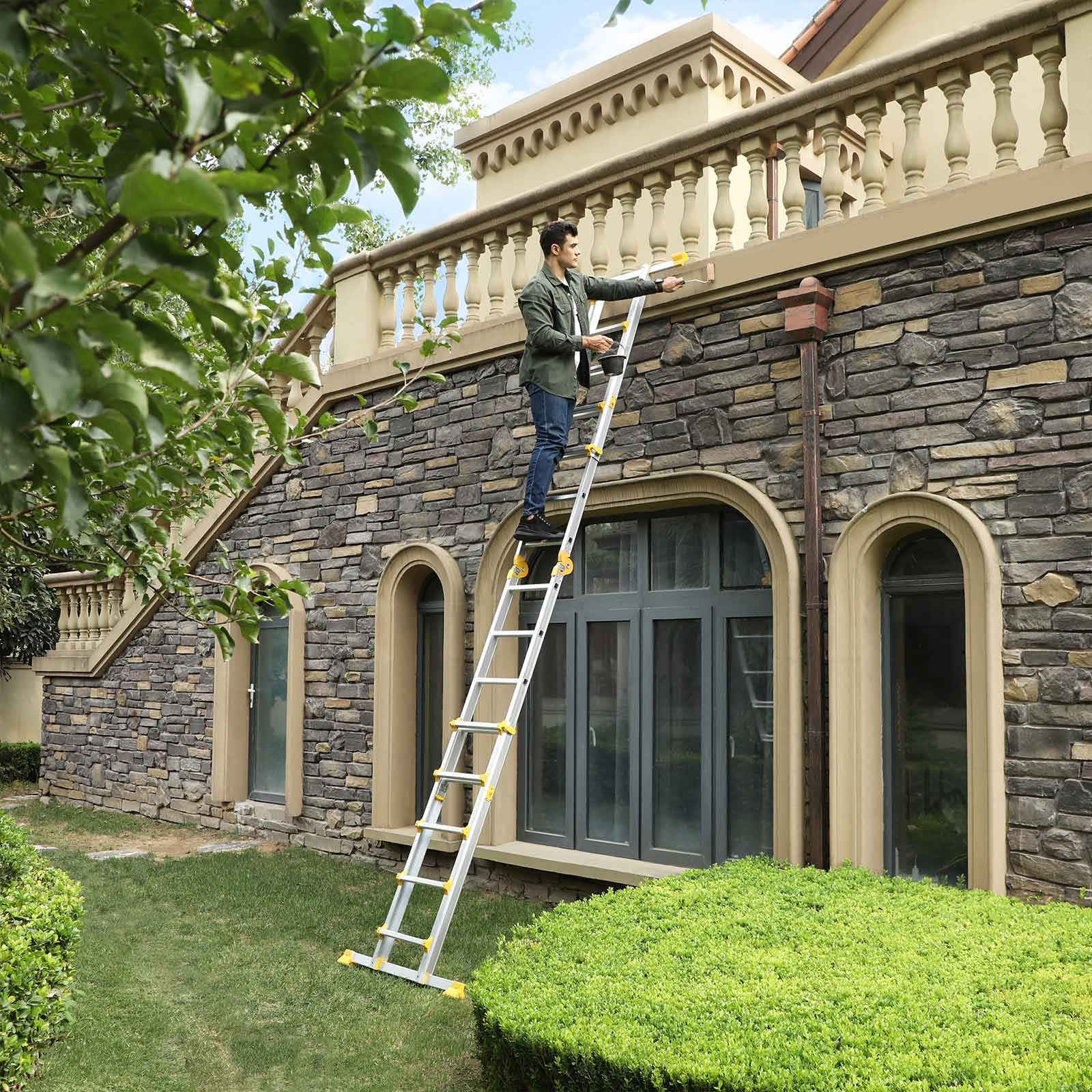 Escalera Multifuncional de Aluminio
