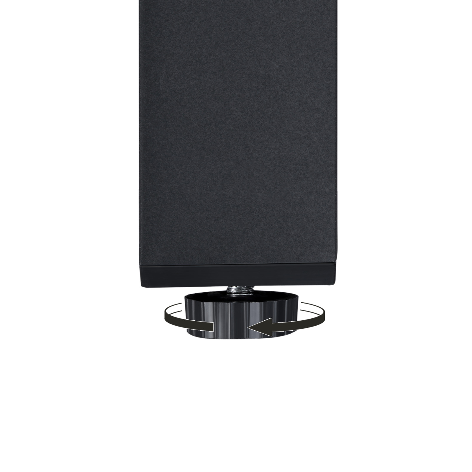 SONGMICS Mesa de Jardín, Mesa de Patio Cuadrada para Picnic al Aire