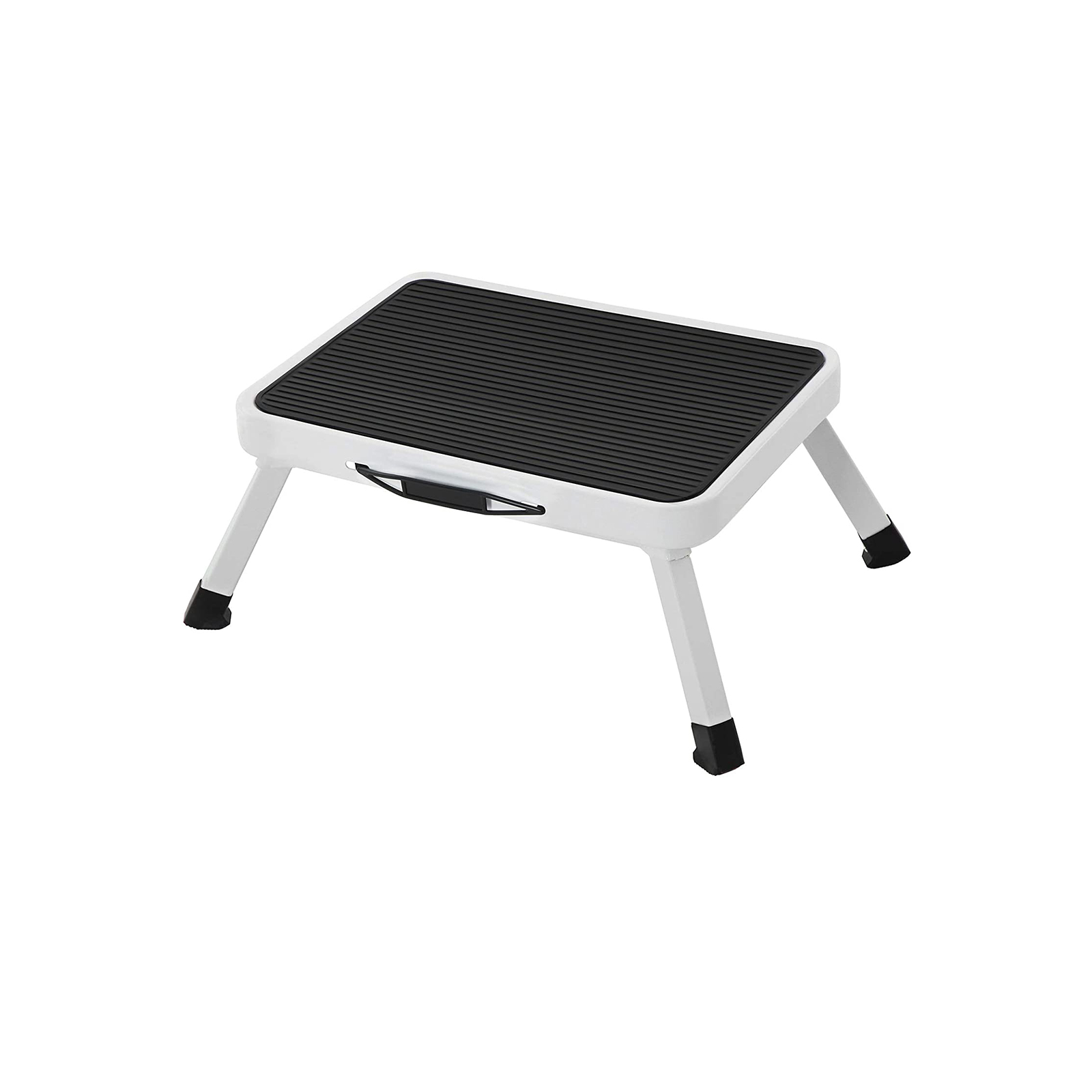 Songmics Blanco Escalera Plegable