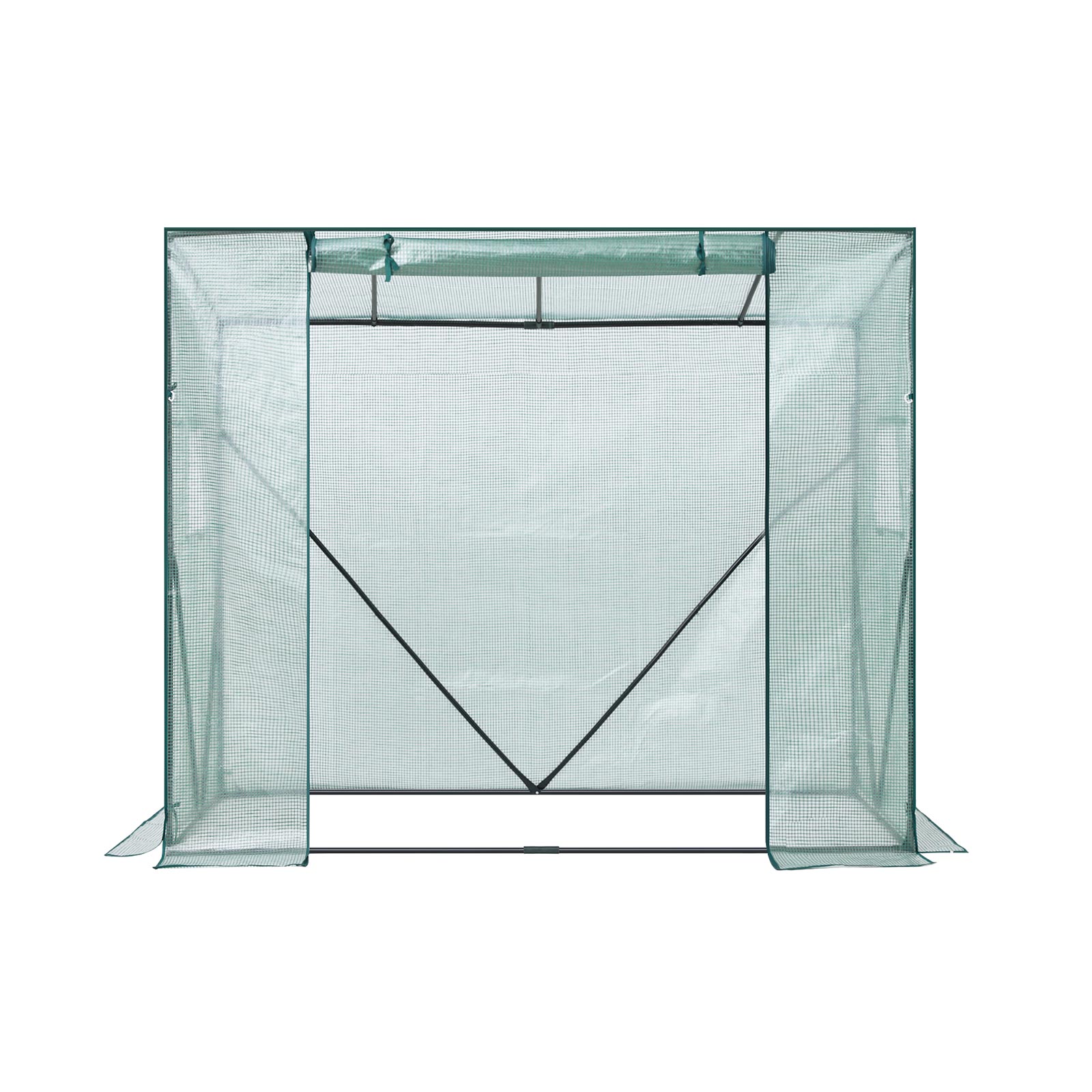 SONGMICS Invernadero para Jardín, Vivero de Plantas con Puerta