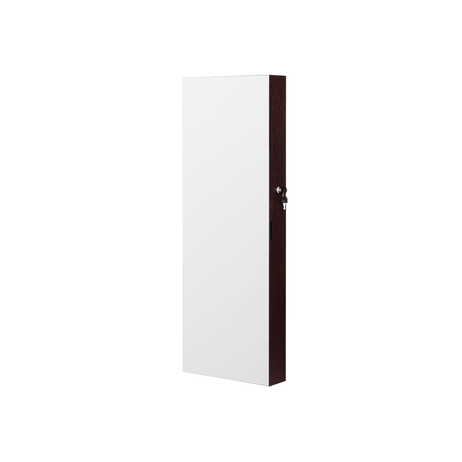 SONGMICS Armario para Joyas, Armario Joyero con 2 Organizadores de