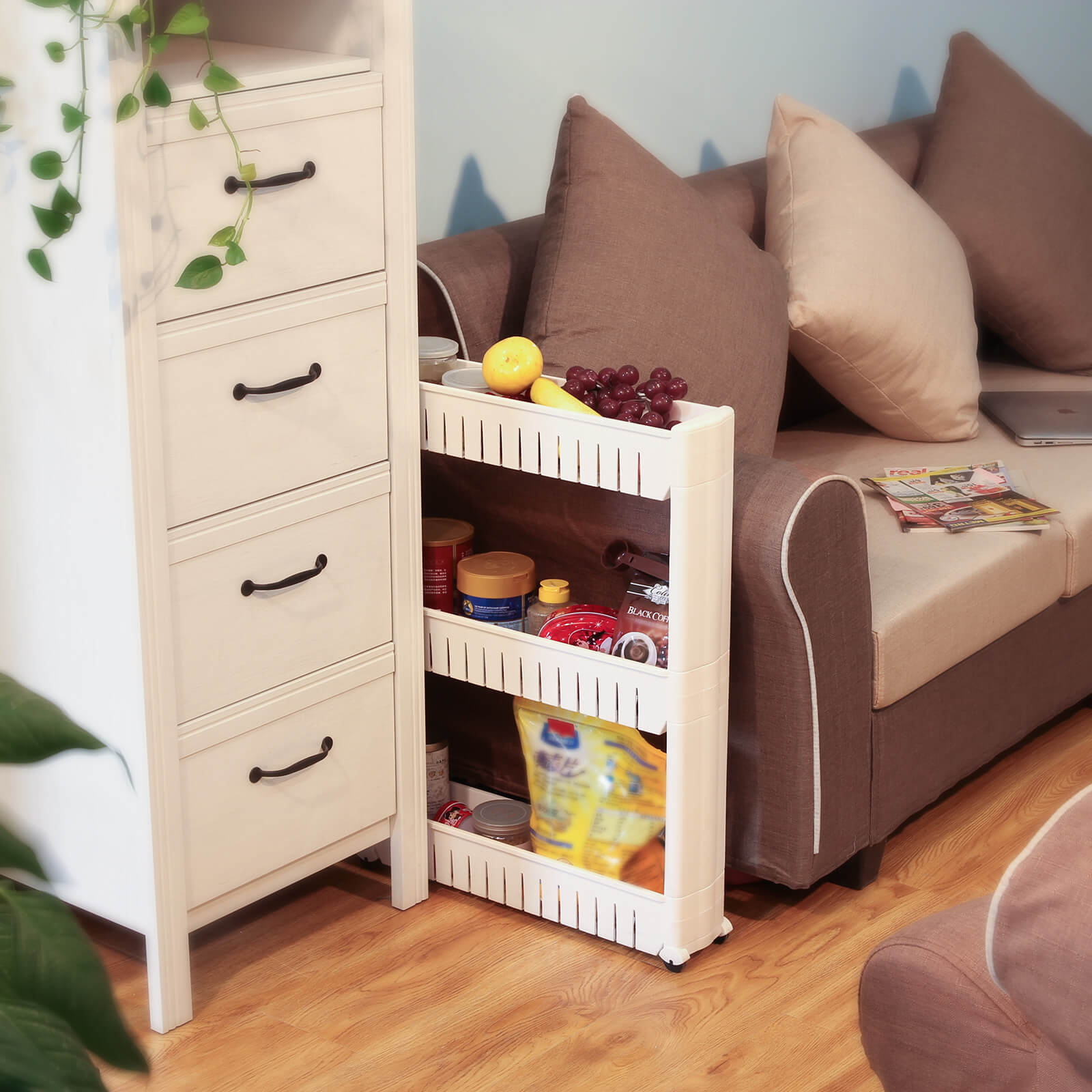 Estante de Almacenamiento de 3 Niveles