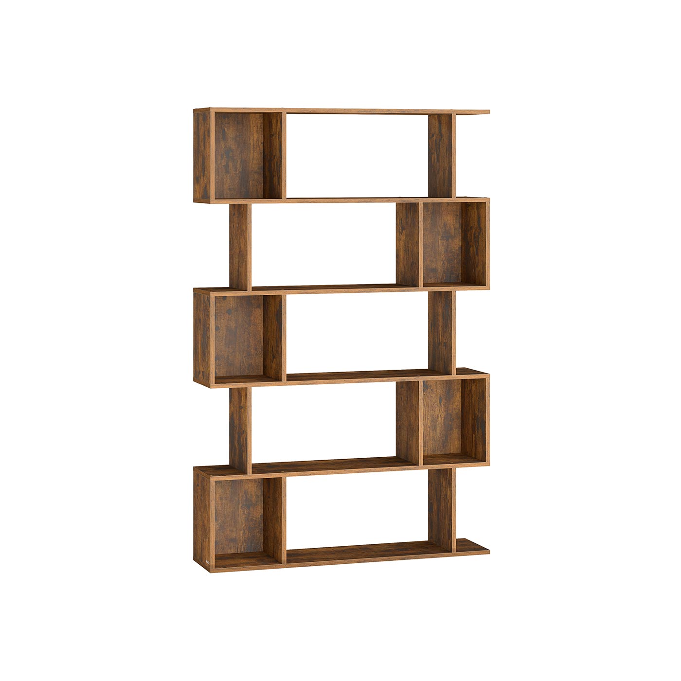 Leroy Merlin Librería De 5 Niveles, Estilo Industrial, 90 Cm De Ancho, Marrón - Imagen 3