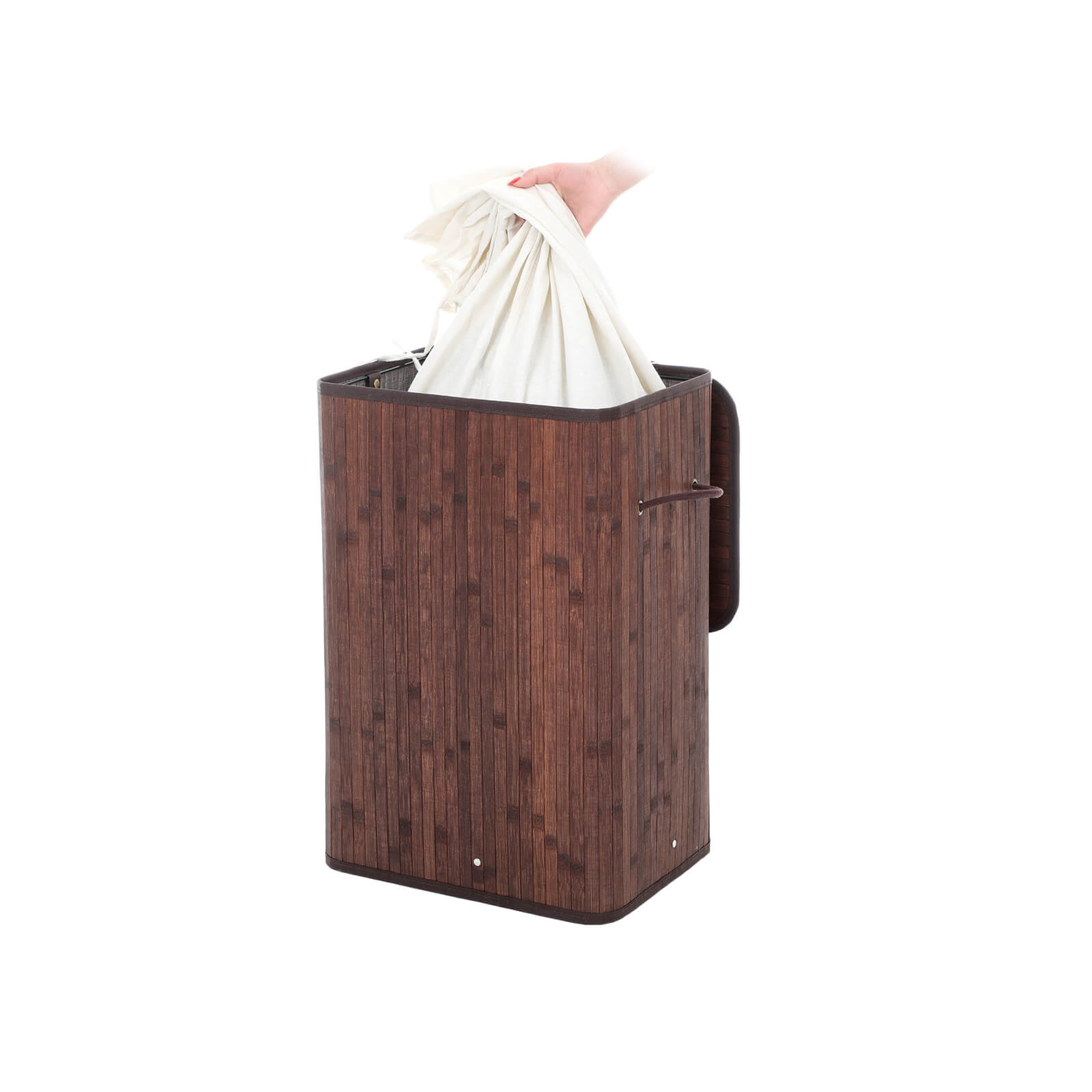 Cesta de la Ropa Plegable Grande