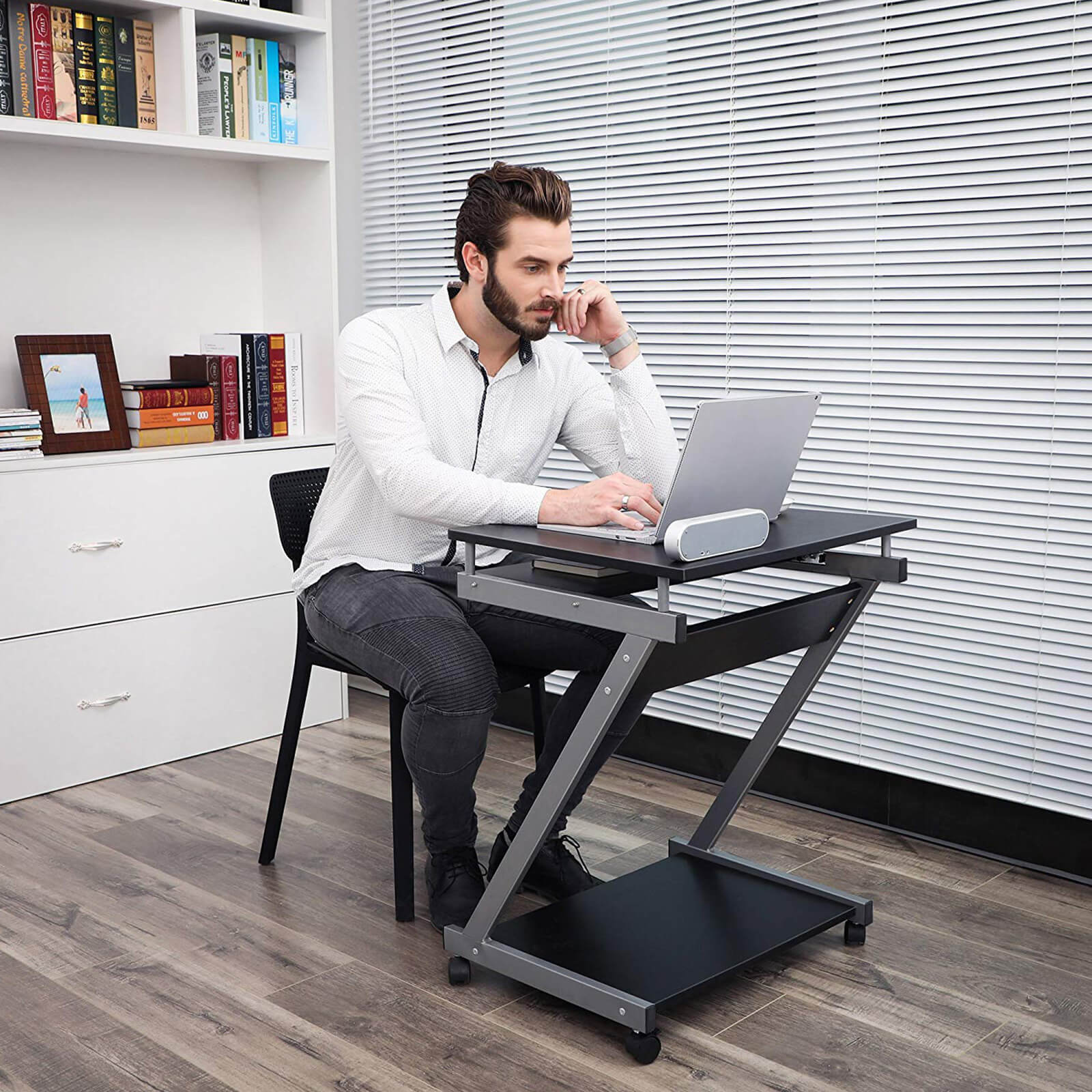 Escritorio para Ordenador en Forma de Z