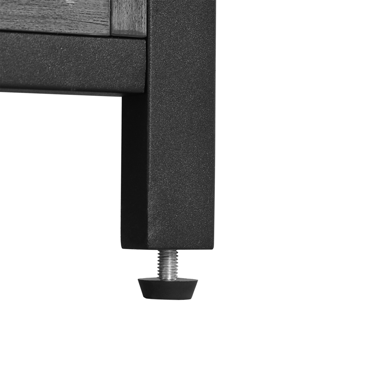 VASAGLE Gabinete de 4 Niveles, Armario de Almacenamiento con Puerta y