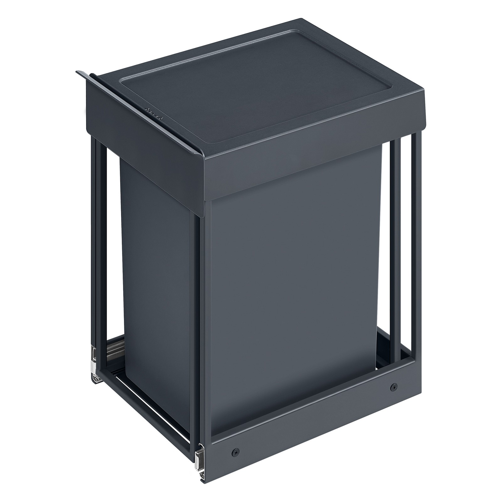 Songmics Cubo De Basura De Cocina Extraíble