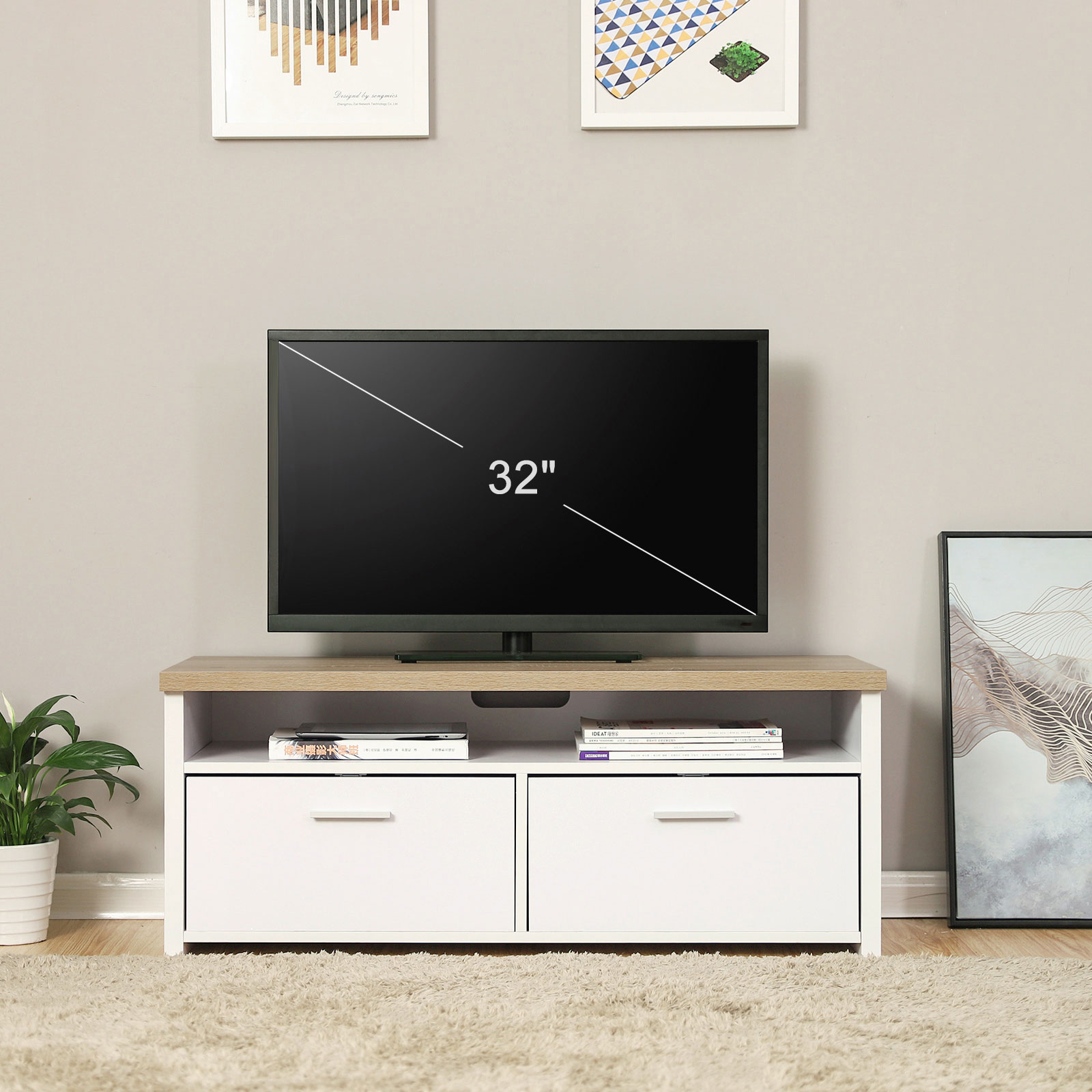 Armario para TV con Puertas