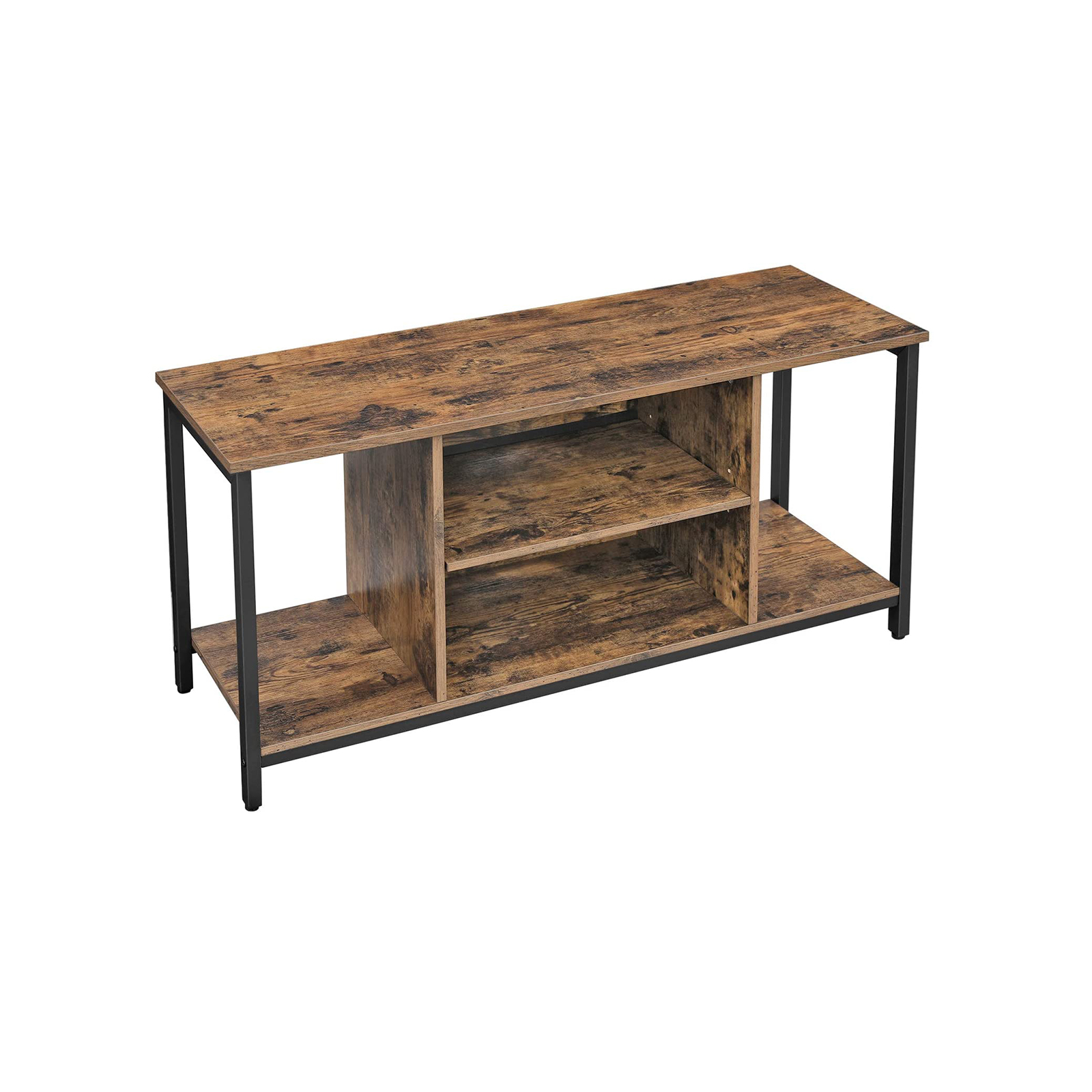 VASAGLE Soporte para TV, Mesa de Consola con Almacenamiento Abierto