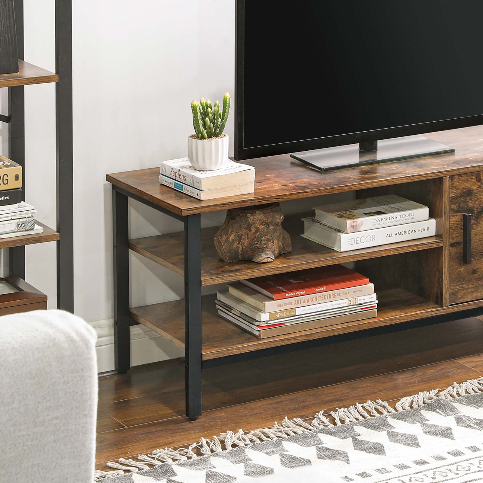 Mueble para TV con 2 Estantes