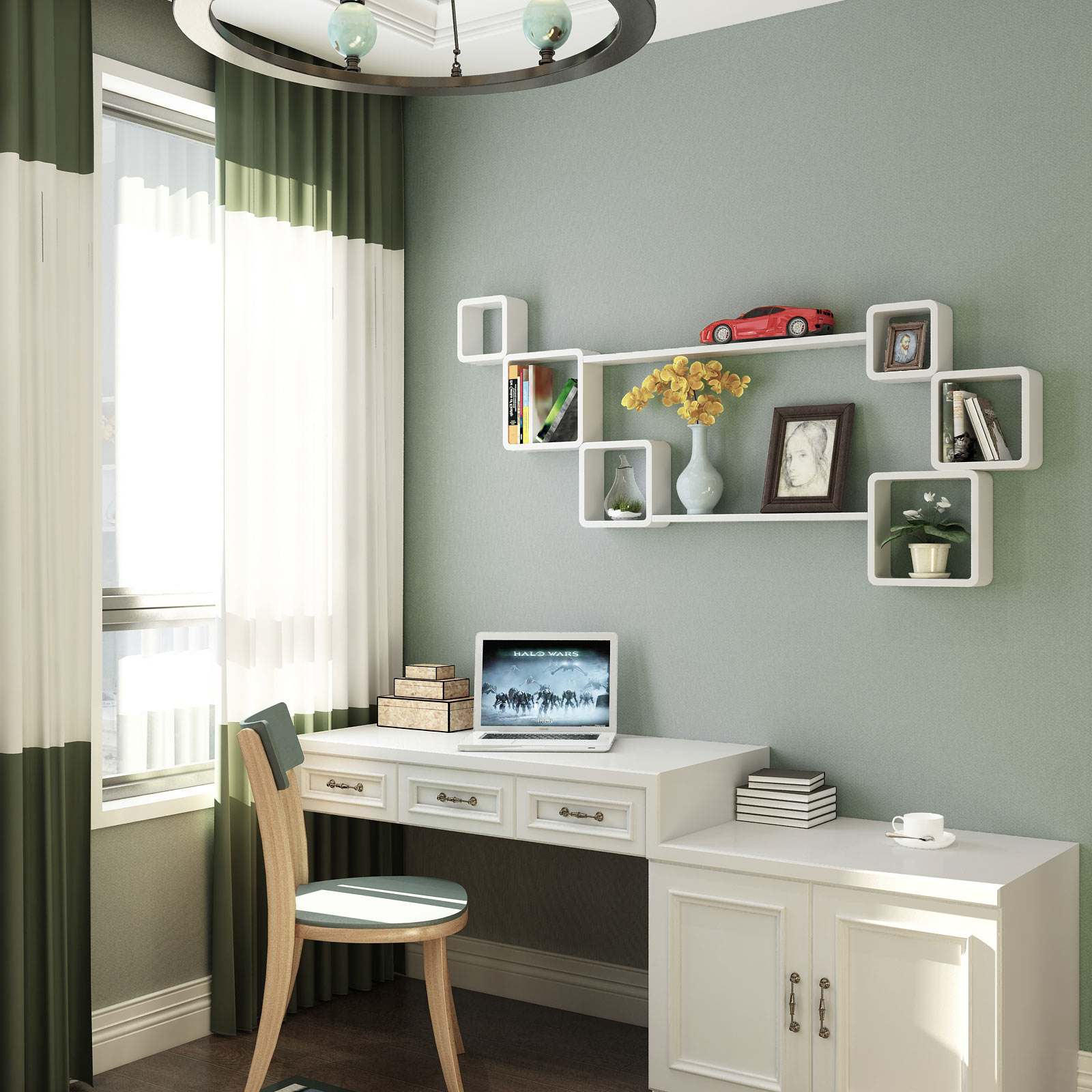 Estantes de Pared Cuadrados