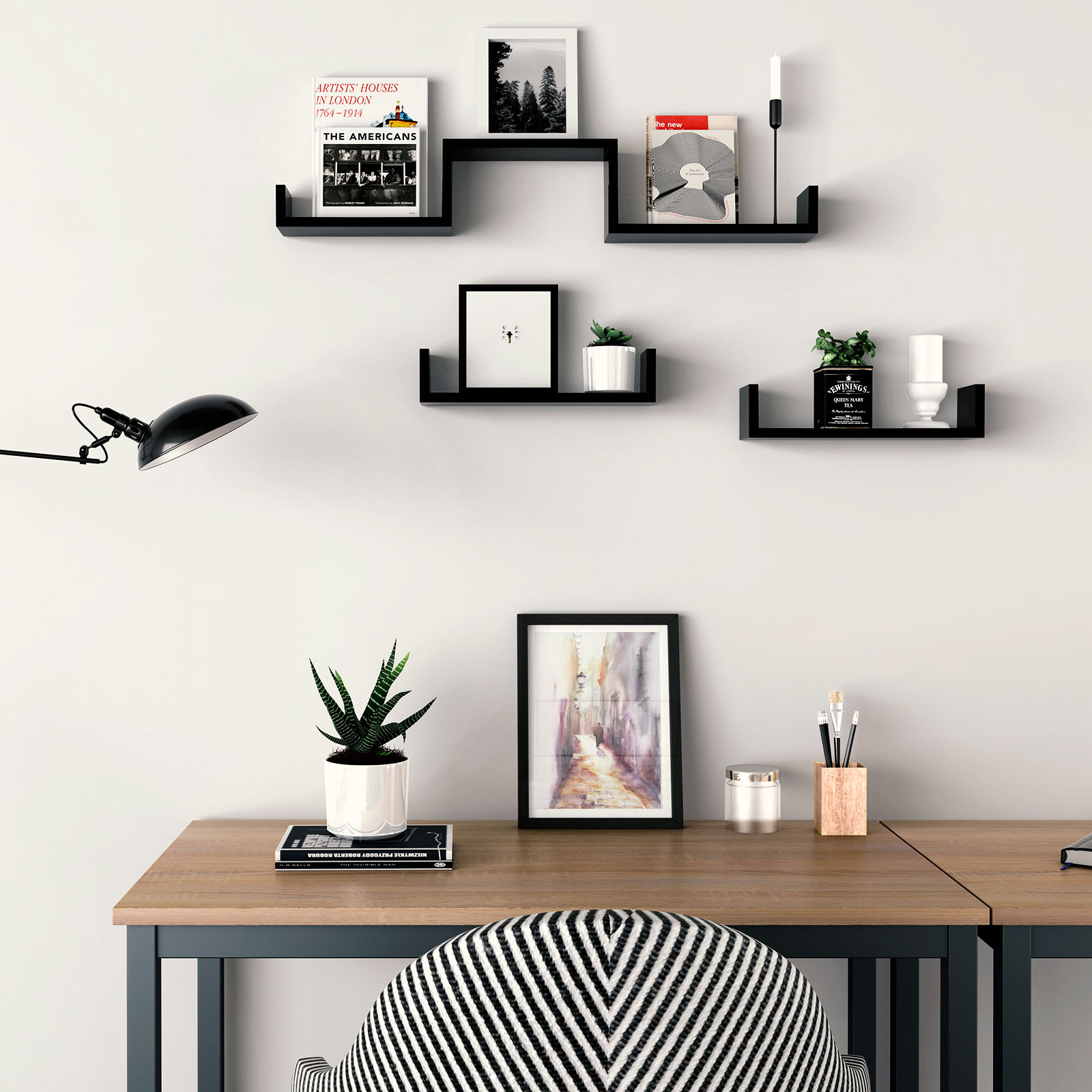 Estantes de Pared Flotantes