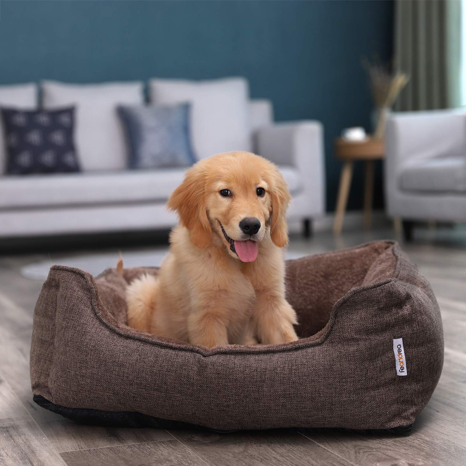 Cama para Perro de Felpa Lavable