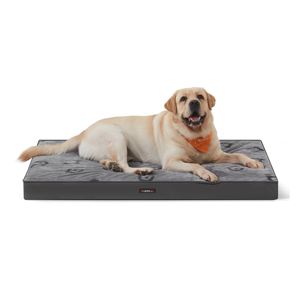 Feandrea Gris Cama Para Perros 120 X 74 X 10 Cm Paloma