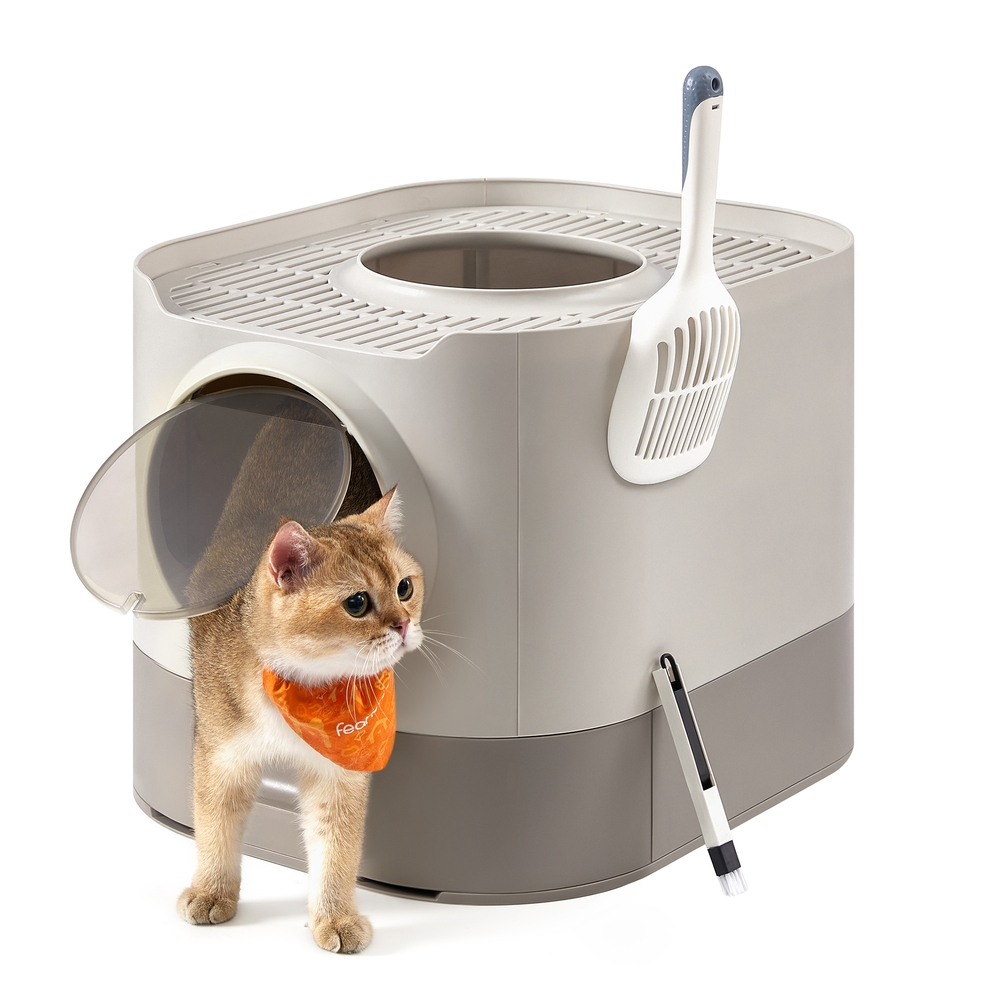 Feandrea Arenero Cerrado Para Gatos - Imagen 2