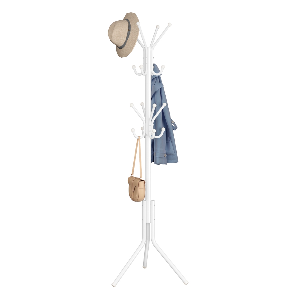 Songmics Blanco Perchero De Metal Altura 175 Cm Nube
