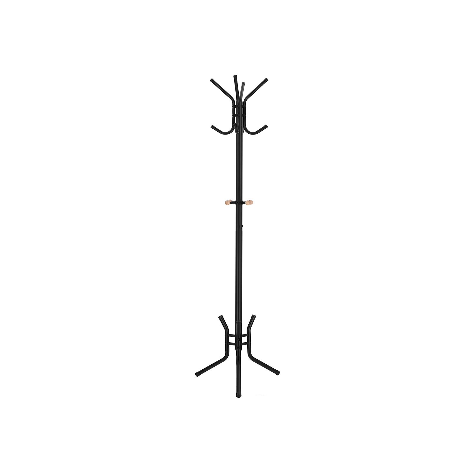 Songmics Negro Perchero Elegante De Metal