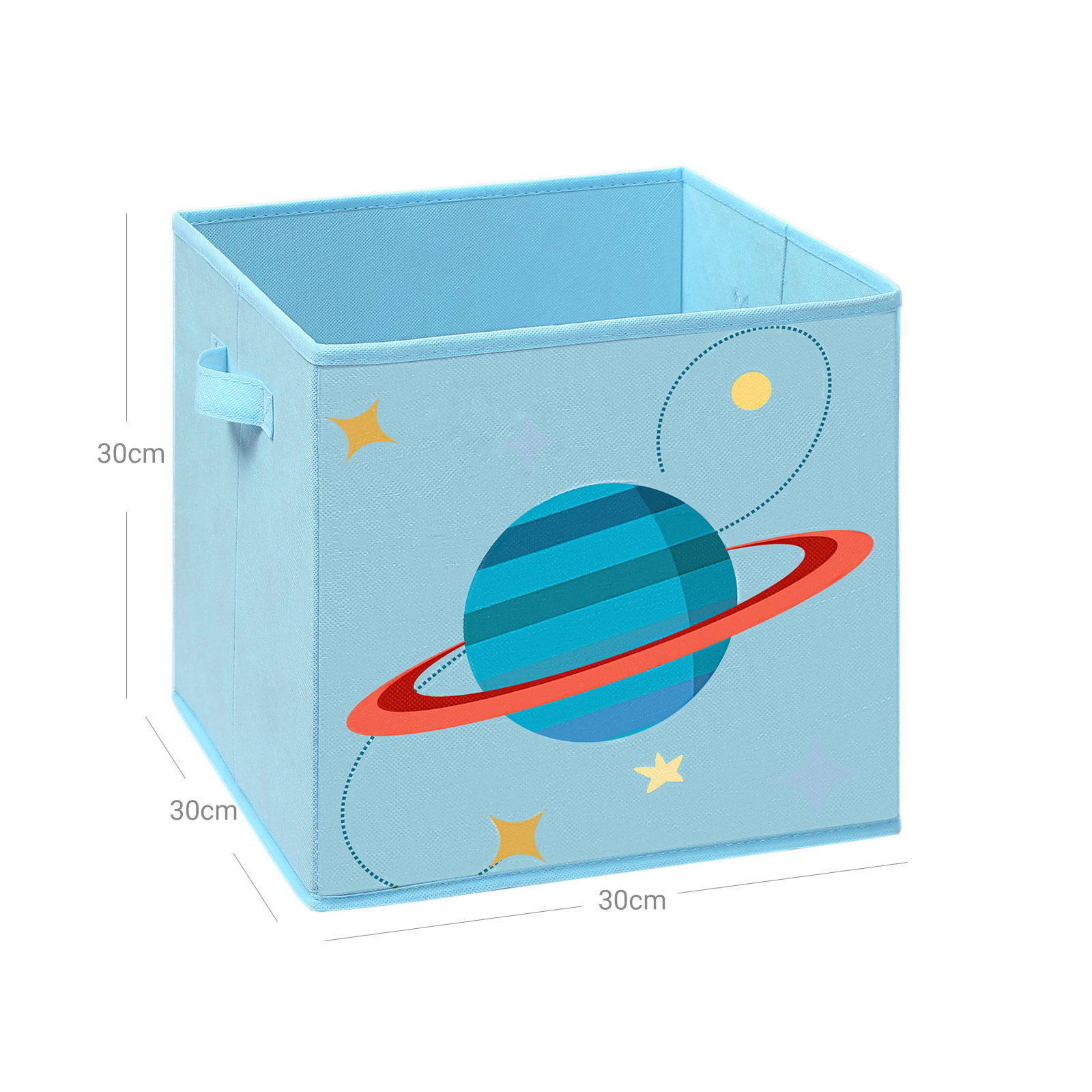SONGMICS Cajas de Almacenaje, Juego de 3, Organizadoras de Juguetes