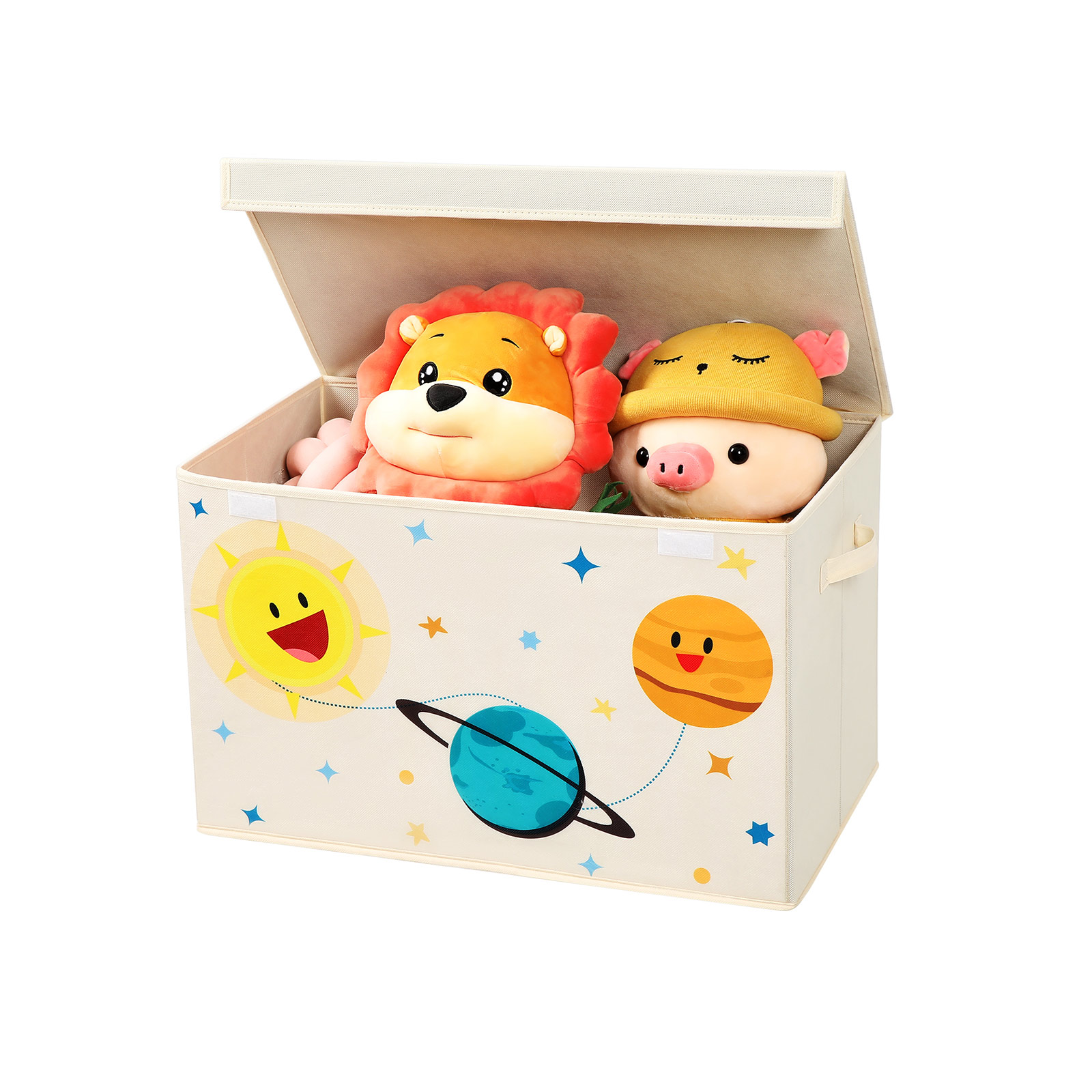 SONGMICS Caja de Almacenamiento, Cubo Plegable, Caja Organizadora de